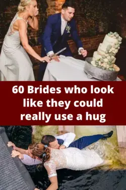 60 Brides who look like they could really use a hug