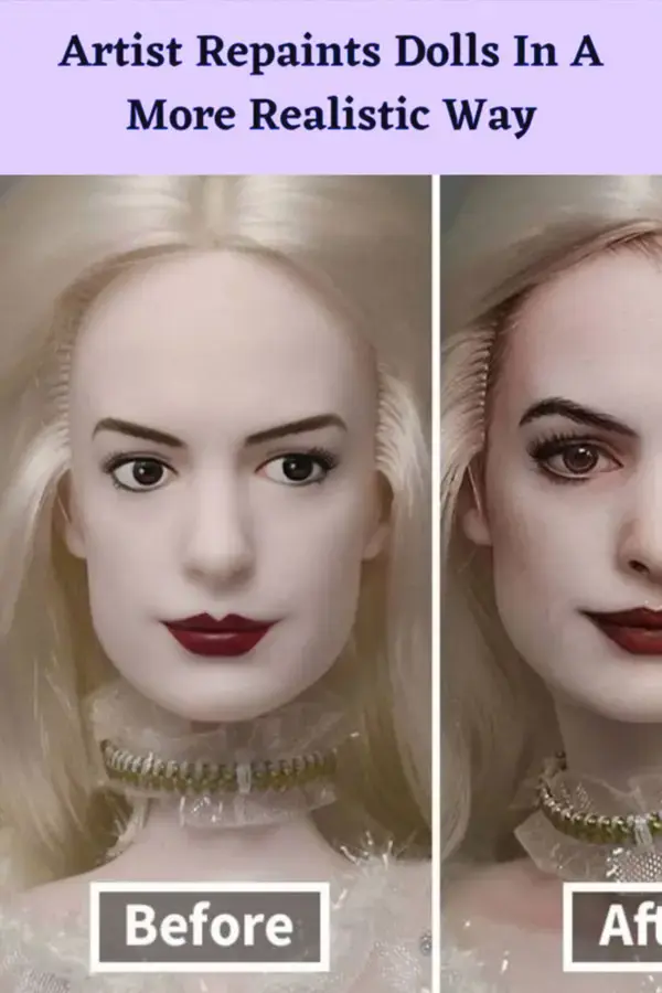 Artist Repaints Dolls In A More Realistic Way