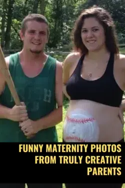 Funny Maternity Photos From Truly Creative Parents