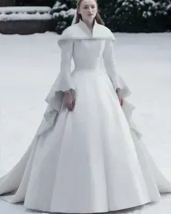 SANSA STARK WEDDING DRESS - INTELIGÊNCIA ARTIFICIAL