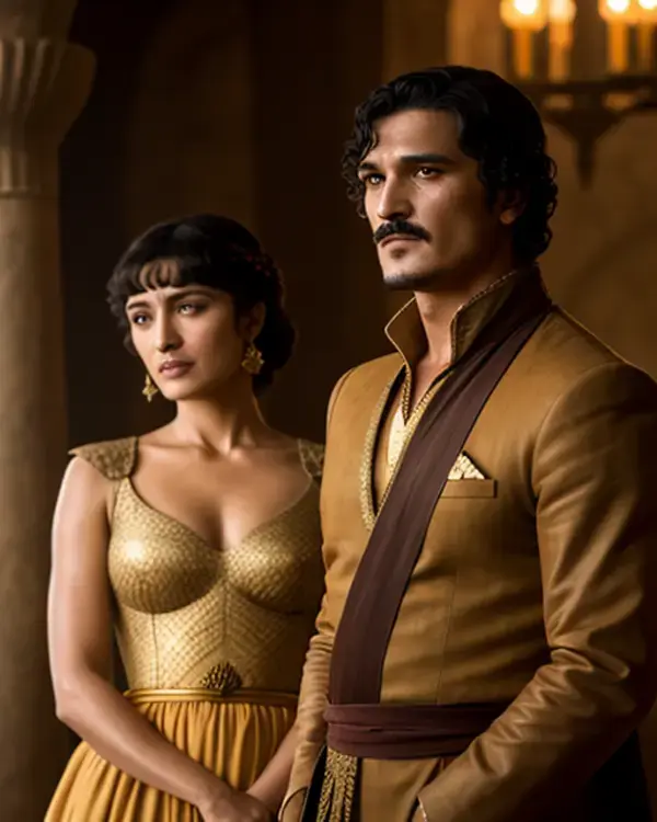 OBERYN MARTELL AND ELLARIA SAND - GAME OF THRONES