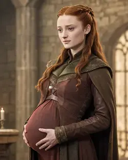 PREGNANT SANSA STARK