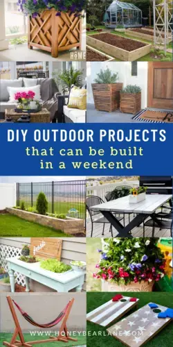 DIY Project Ideas That Can Be Built In A Weekend.