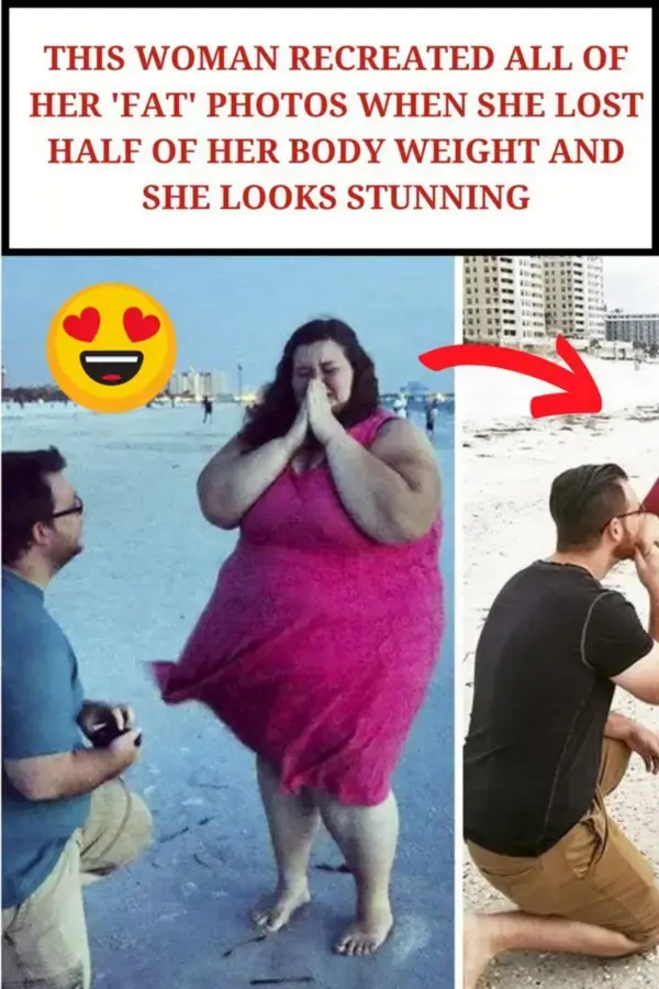 This Woman Recreated All Of Her 'Fat' Photos When She Lost Half Of Her Body Weight And She Looks...