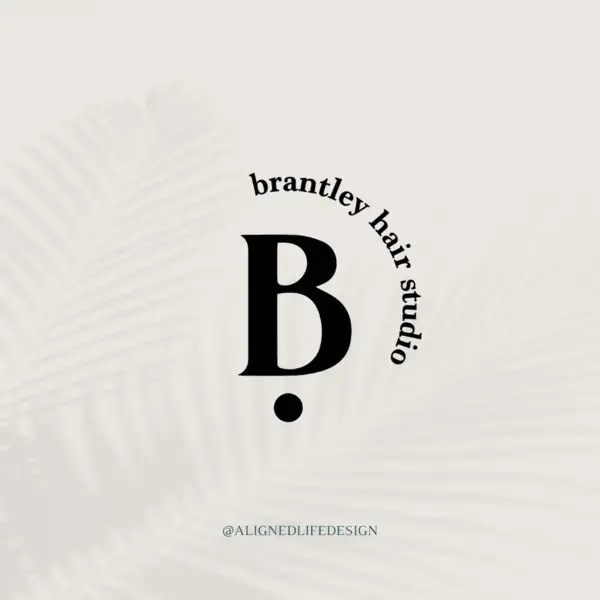 B modern logo