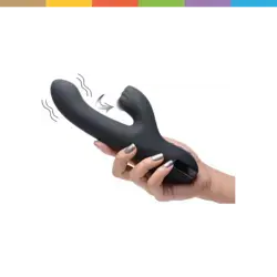 Shots, Vibrator, 13X Silicone Pulsing & Vibrating Rabbit