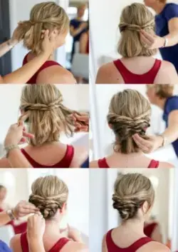 Aesthetic Prom  Curly Hairstyle Ideas For Short Hair