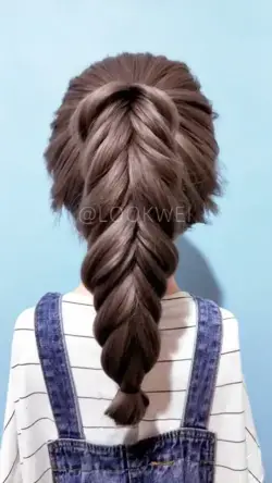 SUPER EASY BRAIDED HAIRSTYLE TUTORIAL 