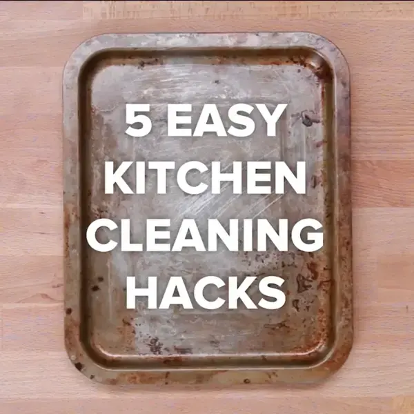 5 Easy Kitchen Cleaning Hacks!