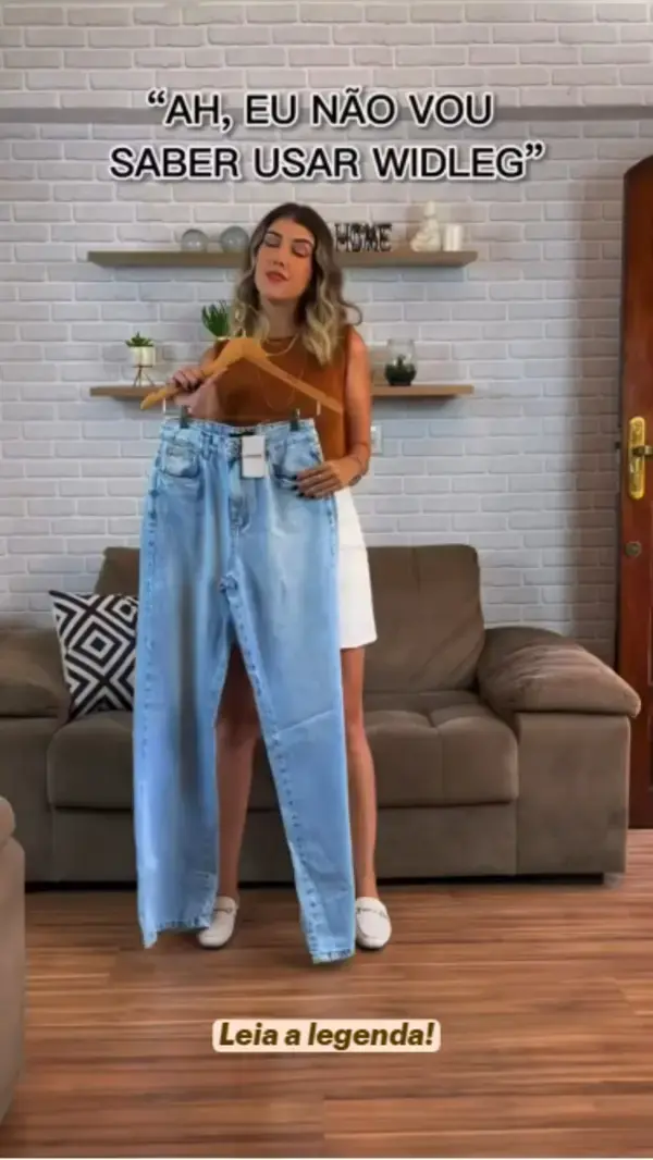 Se liga nessa super dica de combinações com calça wideleg!!