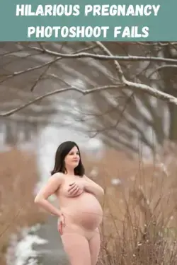 Hilarious Pregnancy Photoshoot Fails