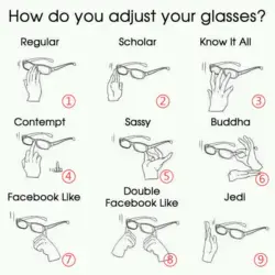 adjust your glasses