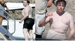 Elon Musk goes shirtless on Yacht in Greece, tweeple call him polar bear
