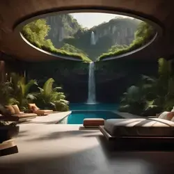 Jungle house | Bedroom