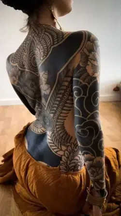 Cool Body Tattoo | Back Tattoo
