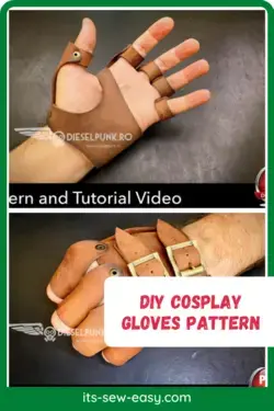 DIY Cosplay Gloves Pattern