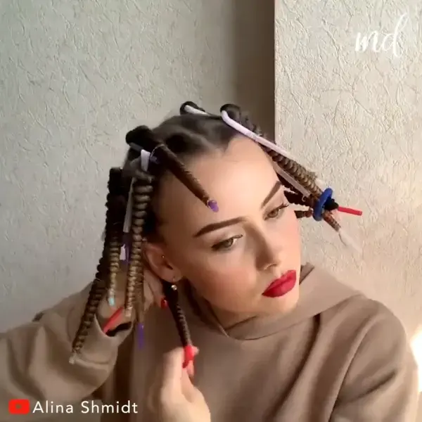 HAIR CURLING METHOD 