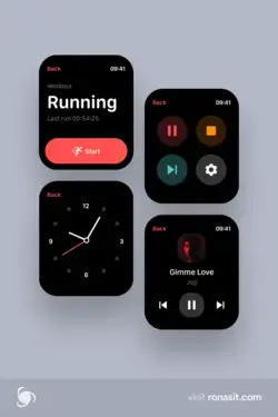 Activity Watch App | UI/UX Design