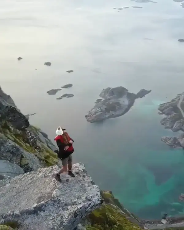 What a place for proposal - Trolltunga , Norway