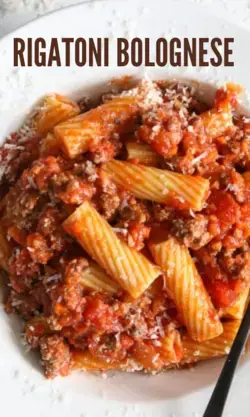 Rigatoni Bolognese