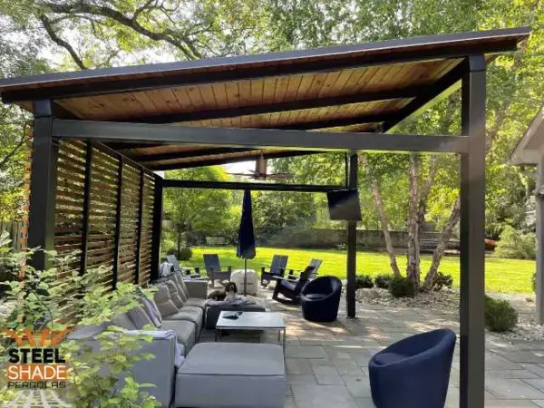 Roofed Structures | Back Porch Pergola Patio