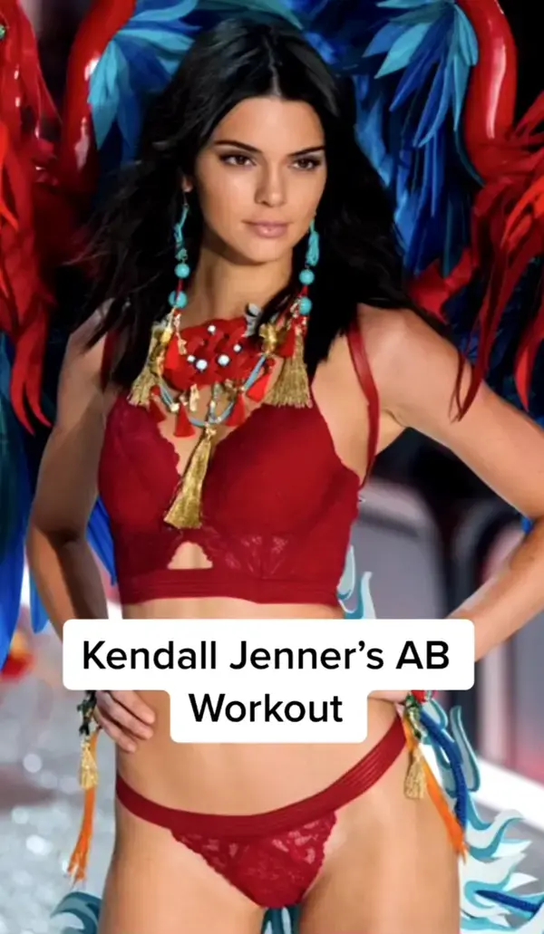 KENDALL JENNER AB WORKOUT! (Full Video On My Youtube!)