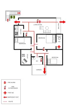 House Evacuation Plan