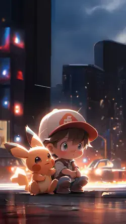 Pokemon Pikachu Ash Wallpaper 4K