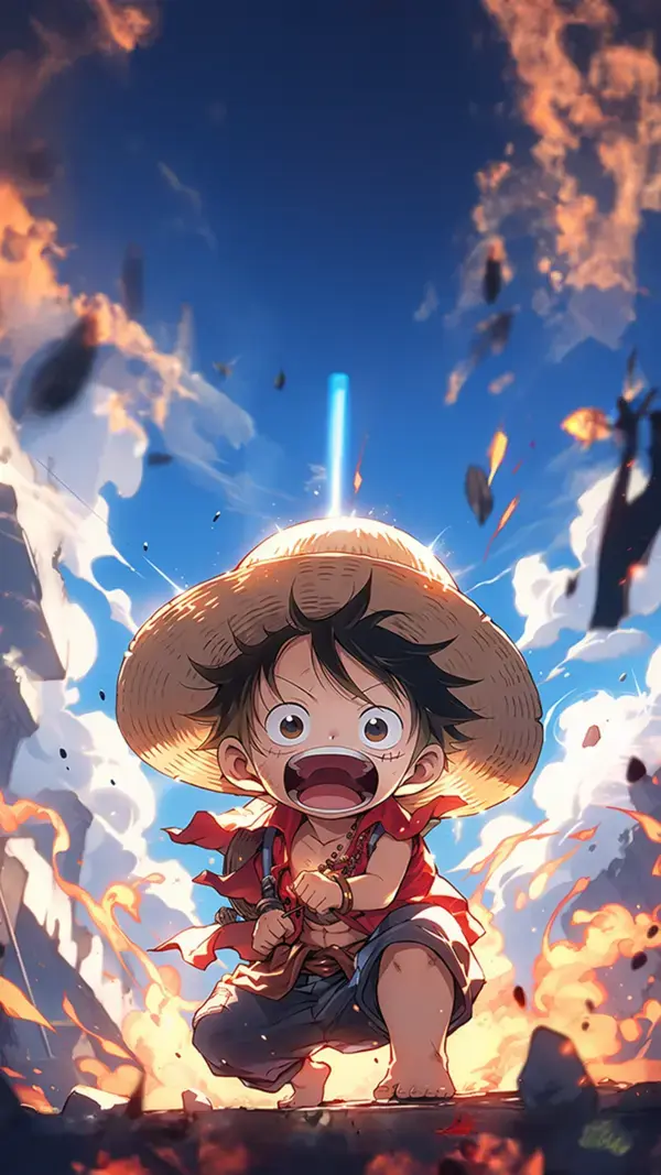 Monkey D. Luffy Wallpaper 4K