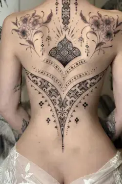 Divine To The Spine #Women #Tattoos