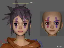 Set Driven Key Facial Rigging Setup