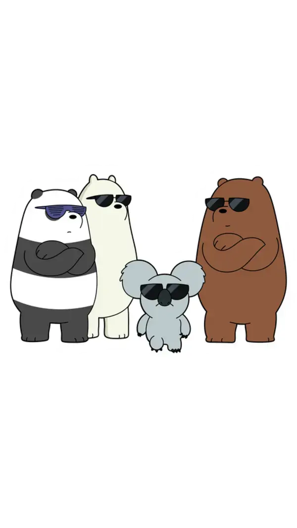 We Bare Bears Nom Nom Gang Sticker