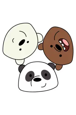 We Bare Bears Looks at You Sticker