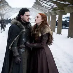 SANSA STARK AND JON SNOW - INTELIGÊNCIA ARTIFICIAL, GAME OF THRONES