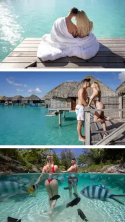 Bora Bora Love Couples Photo Shootings | Bora Bora Photographer Damien GOBRON