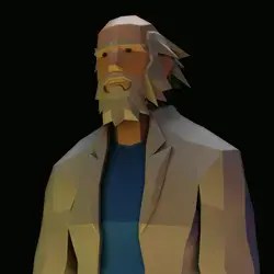 Greg - Lowpoly Character (Mad Science)