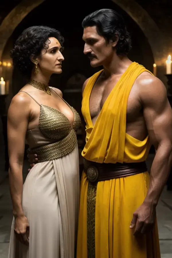 OBERYN MARTELL AND ELLARIA SAND - GAME OF THRONES