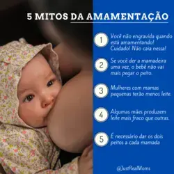 5 mitos da amamentação!