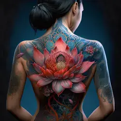 Lotus Flower Tattoo