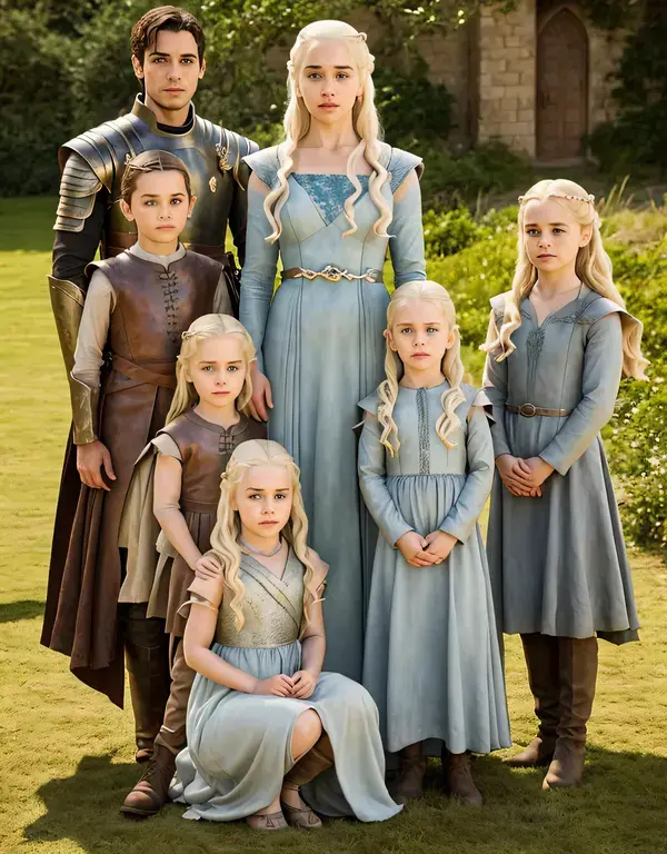 DAENERYS TARGARYEN YOUNG - INTELIGÊNCIA ARTIFICIAL