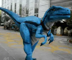 Jurassic Park Blue Raptor Costume