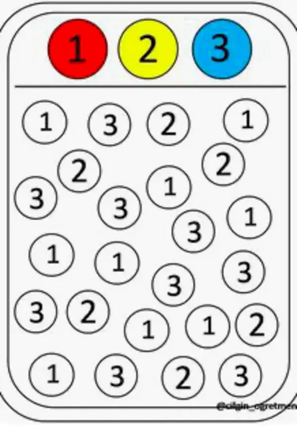 Color numbers