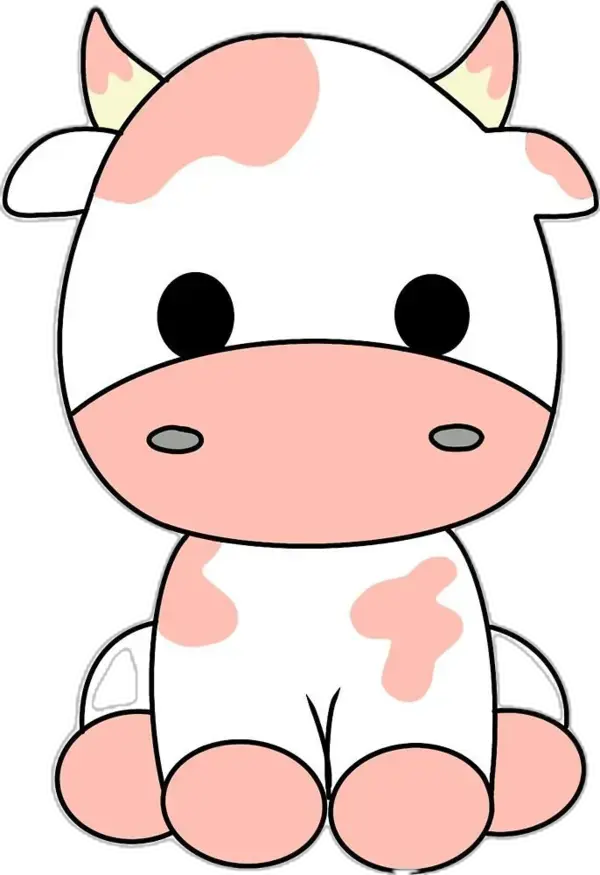 Strawberry cow