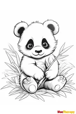 8 Free Printable Panda Coloring Pages for Kids