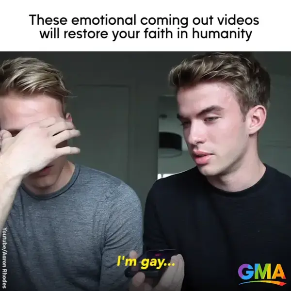 These emotional coming out videos will restore your faith in humanity