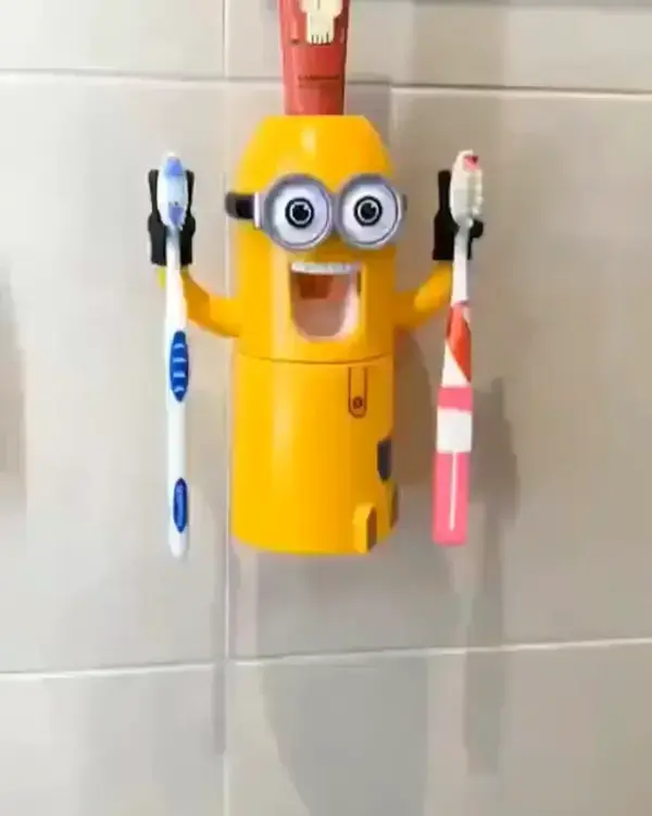 Automatic Cartoon Toothpaste Squeezer case