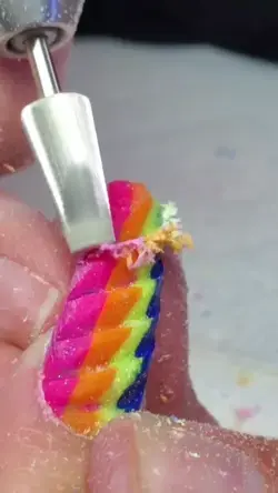 INCREDIBLE ACRYLIC UNICORN NAIL ART