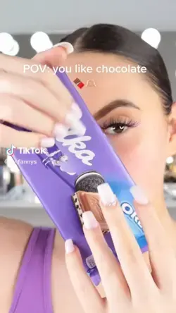 POV: you like chocolate 🫶🏻🍫🫧 #skincare #skincareASMR #chocolate #asmr