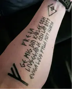 Viking Rune Tattoo
