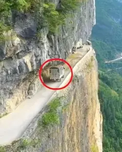 Guoliang Road Tunnel China!